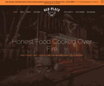 Oldplacecornell.com(The Old Place) Screenshot