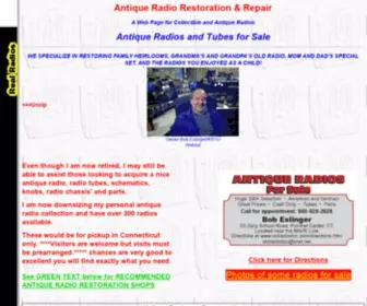 Oldradiodoc.com(Antique Radio Restoration & Repair) Screenshot