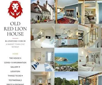 Oldredlionhouse.co.uk(A MARKET TOWN CHIC RETREAT) Screenshot