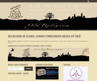 Oldreligion.com.br(Loja Wicca Old Religion) Screenshot