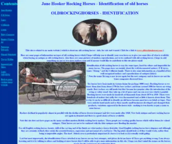 Oldrockinghorses.co.uk(Rocking horses) Screenshot