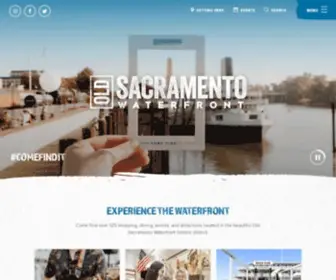 Oldsacramento.com(Old Sacramento Waterfront) Screenshot