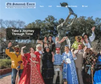 Oldsavannahtours.com(Best Savannah Trolley Tours) Screenshot
