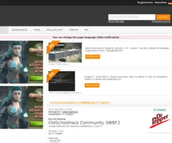 Oldschoolhack.de(Hier entsteht eine neue Webseite) Screenshot