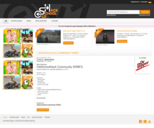 Oldschoolhack.me(Game Hacks) Screenshot