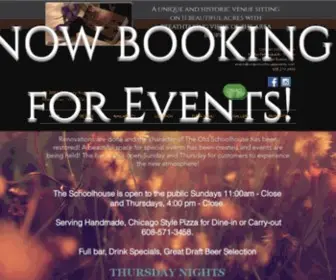 Oldschoolhouseevents.com(The Old Schoolhouse) Screenshot