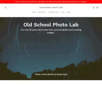 Oldschoolphotolab.com(Old School Photo Lab) Screenshot