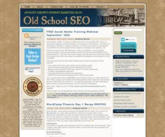 Oldschoolseo.com(Search Engine Marketing Blog) Screenshot