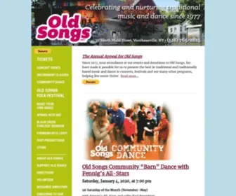 Oldsongs.org(Music with Roots) Screenshot