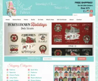 Oldsouthfabrics.com(Old South Fabrics) Screenshot