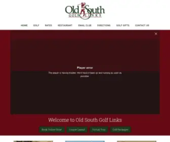 Oldsouthgolf.com(Old South Golf Links) Screenshot