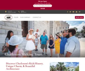 Oldsouthwalking.com(Walking Tours in Charleston) Screenshot