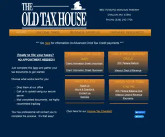 Oldtaxhouse.com(The Old Tax House) Screenshot