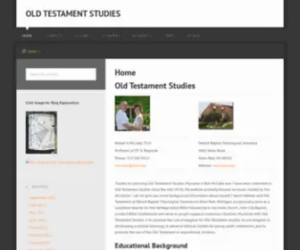 Oldtestamentstudies.org(Old Testament Studies) Screenshot