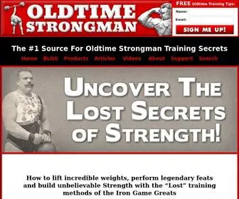 Oldtimestrongman.com(Oldtime Strongman Training Secrets) Screenshot