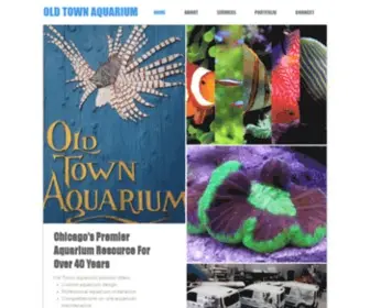 Oldtownaquarium.com(Old Town Aquarium) Screenshot