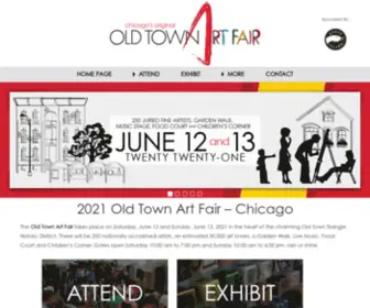 Oldtownartfair.org(HOMEOld Town Art Fair) Screenshot