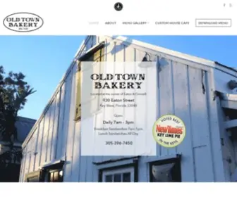 Oldtownbakerykeywest.com(Old Town Bakery) Screenshot