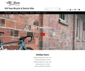 Oldtownbicycle.com(Old Town Bicycle) Screenshot