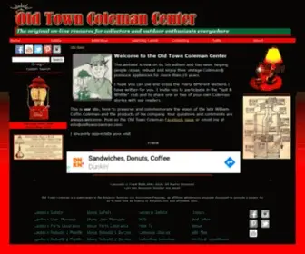 Oldtowncoleman.com(The Old Town Coleman Center) Screenshot