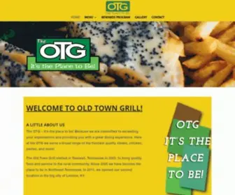 Oldtowngrillinc.com(Old town grill) Screenshot