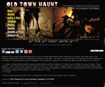 Oldtownhaunt.com(Oldtownhaunt) Screenshot