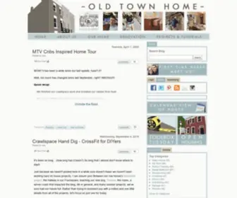 Oldtownhome.com(Old Town Home) Screenshot