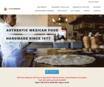 Oldtownmexcafe.com(Old Town Mexican Cafe) Screenshot