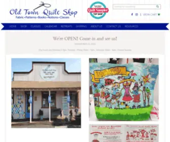 Oldtownquiltshoporcutt.com(Oldtownquiltshoporcutt) Screenshot