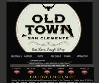 Oldtownsanclemente.com(HISTORIC LANDMARK) Screenshot