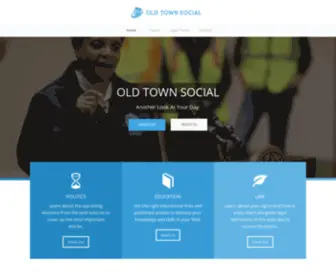 Oldtownsocial.com(Just another WordPress site) Screenshot