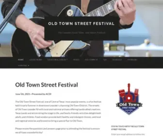 Oldtownstreetfestival.com(Old Town Street Festival) Screenshot