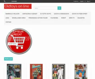Oldtoys-ON-Line.com(Giocattoli vecchi da collezione) Screenshot