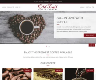 Oldtrailcoffee.com(Old Trail Coffee Company) Screenshot