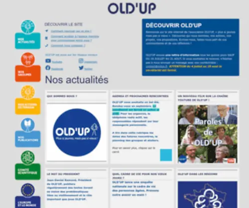 Oldup.fr(Plus si jeunes) Screenshot