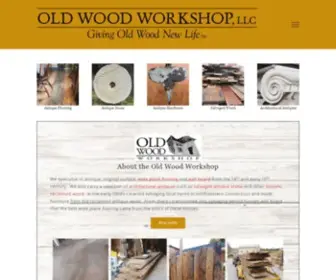 Oldwoodworkshop.com(Old Wood Workshop) Screenshot