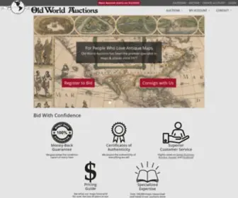 OldWorldauctions.com(Old World Auctions) Screenshot