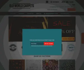 OldWorldcarpets.com(Old World Carpets) Screenshot