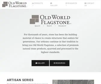 OldWorldflagstone.com(Old World Flagstone) Screenshot