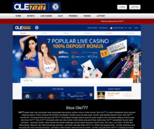 Ole777Slot.com(Ole 777 Slot) Screenshot