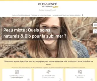 Oleassence.fr(De l) Screenshot
