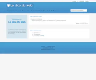 Olecorre.com(Le dico du web) Screenshot