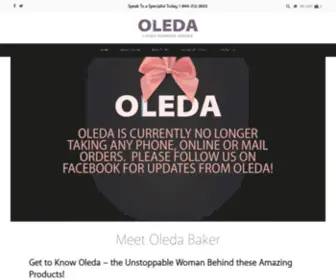 Oleda.com(Oleda and Company) Screenshot