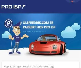 Olefredrik.com(Ole Fredrik Lie) Screenshot