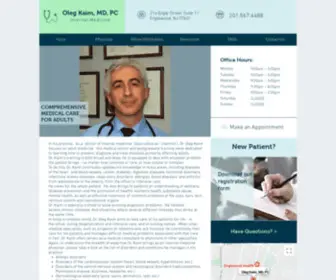 Olegkaimmd.com(Medical office) Screenshot