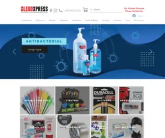 Olegoxpress.com(Olego Distribution) Screenshot