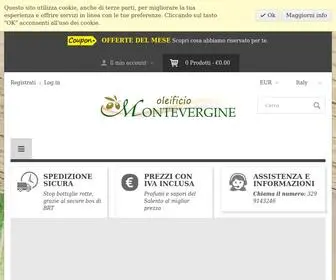 Oleificiomontevergine.it(Oleificio Montevergine) Screenshot