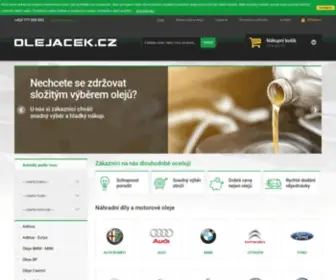 Olejacek.cz(Náhradní) Screenshot