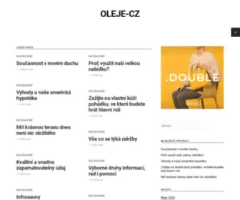 Oleje-CZ.cz(Oleje CZ) Screenshot