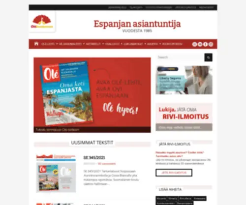 Olekustannus.com(Olé) Screenshot